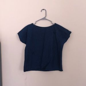 Me & Arrow Indigo Short Sleeve